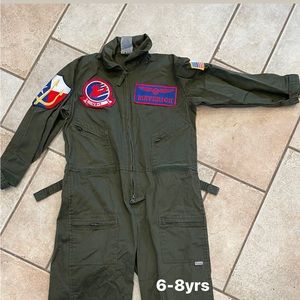 Kids Top Gun Costume Maverick 6-8 years, high quality material and patches